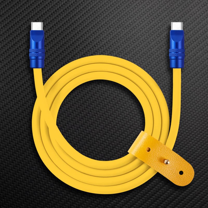 "TechnoGloss" 240W Reflective Shine Charge Cable (C+Lightning) - Image 23