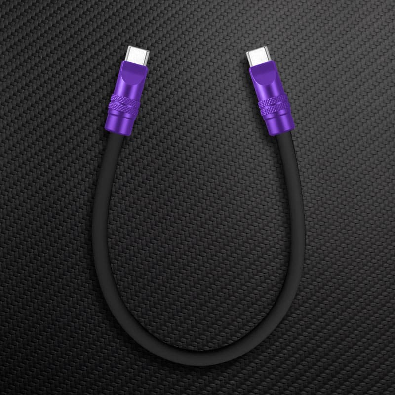 "TechnoGloss" 240W Reflective Shine Power Bank Friendly Cable - Image 4