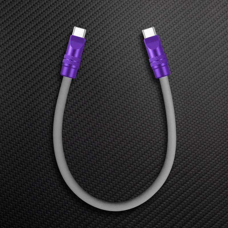 "TechnoGloss" 240W Reflective Shine Power Bank Friendly Cable - Image 7