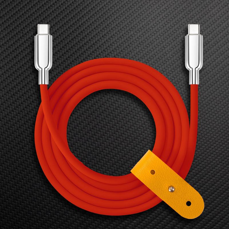 "Thin Chubby" 240W Charging Cable With Mirrored Connector - Image 11