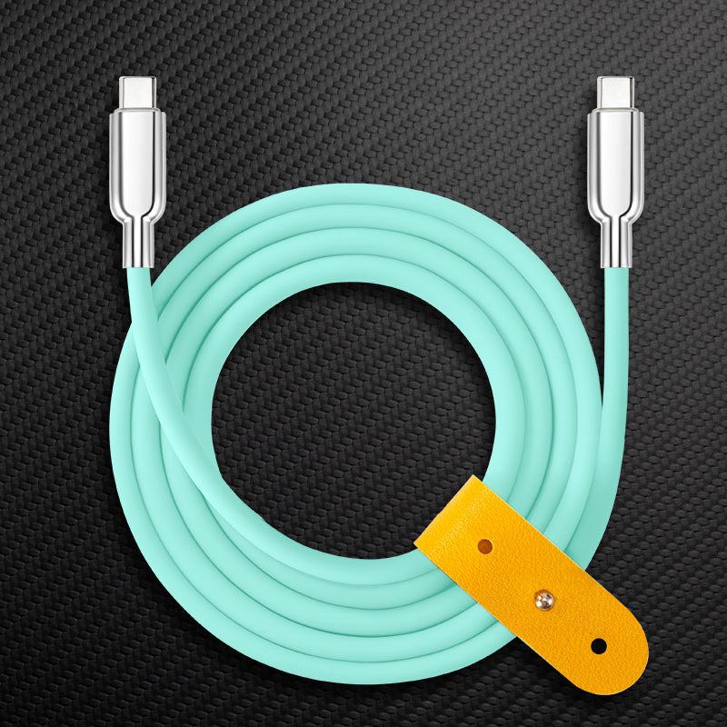 "Thin Chubby" 240W Charging Cable With Mirrored Connector - Image 12