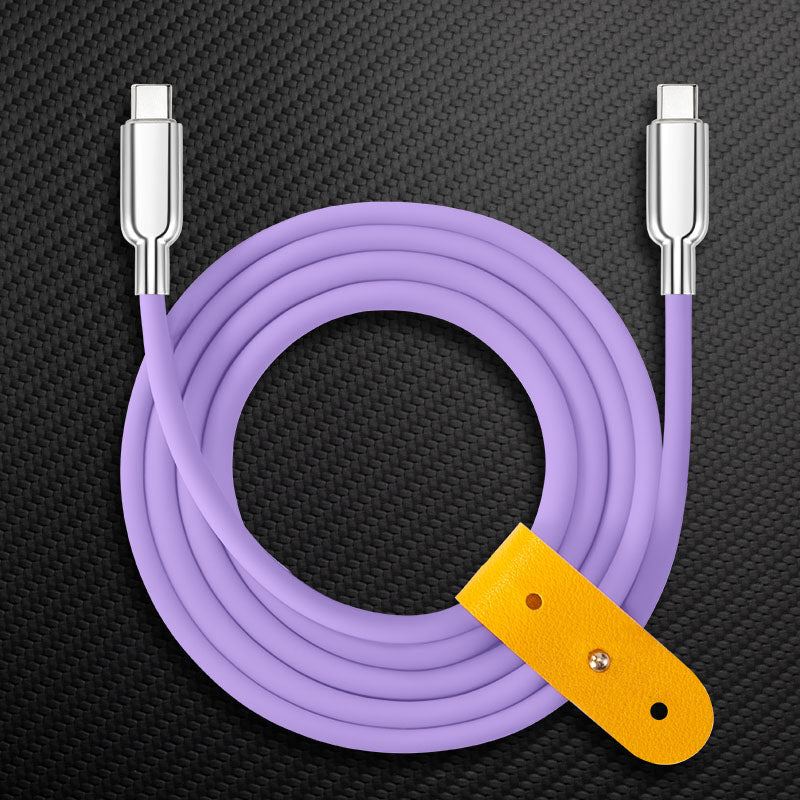 "Thin Chubby" 240W Charging Cable With Mirrored Connector - Image 13