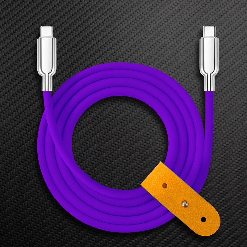 "Thin Chubby" 240W Charging Cable With Mirrored Connector - Image 14