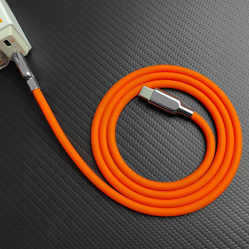 "Thin Chubby" 240W Charging Cable With Mirrored Connector - Image 2