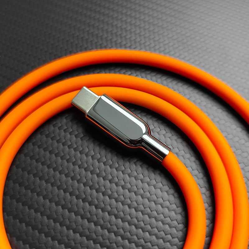 "Thin Chubby" 240W Charging Cable With Mirrored Connector - Image 3