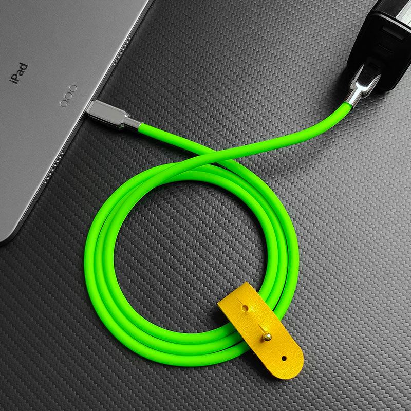 "Thin Chubby" 240W Charging Cable With Mirrored Connector - Image 4