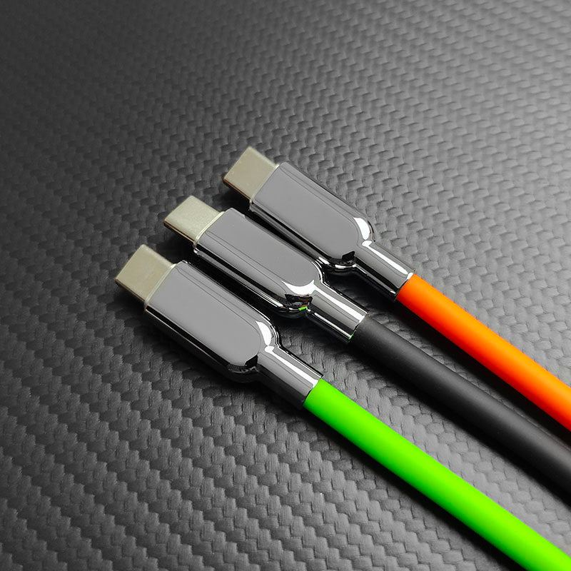 "Thin Chubby" 240W Charging Cable With Mirrored Connector - Image 5