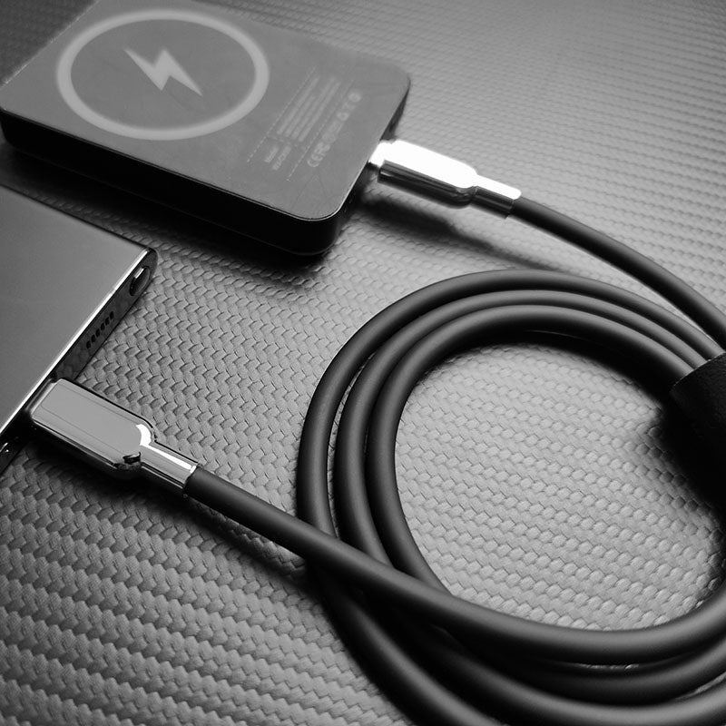 "Thin Chubby" 240W Charging Cable With Mirrored Connector - Image 6