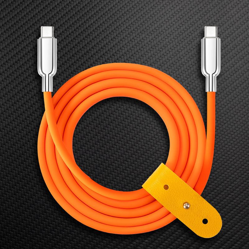 "Thin Chubby" 240W Charging Cable With Mirrored Connector - Image 7