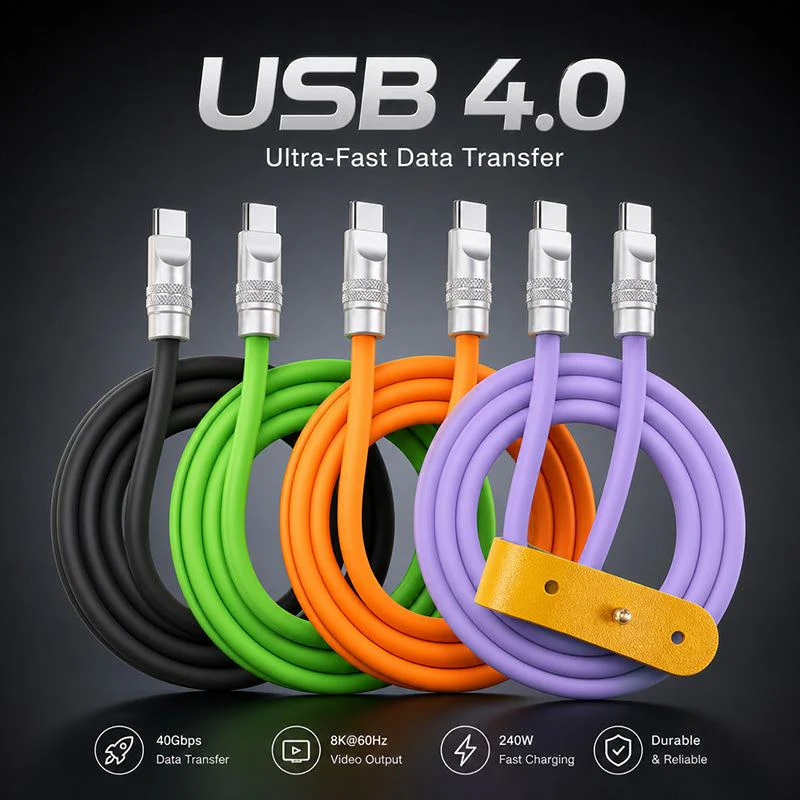 "HyperTransfer Chubby" USB3.2 Gen2×2 Cable & USB 4.0 Gen3×2 - Image 5