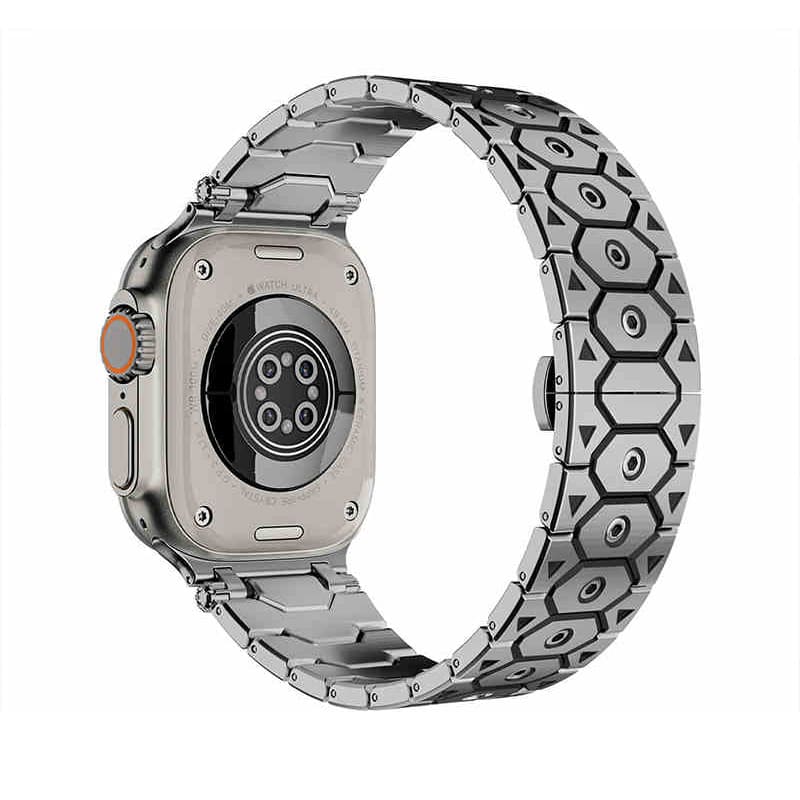 "Elegance Redefined" Luxury Titanium Stainless Steel Band For Apple Watch - Image 13