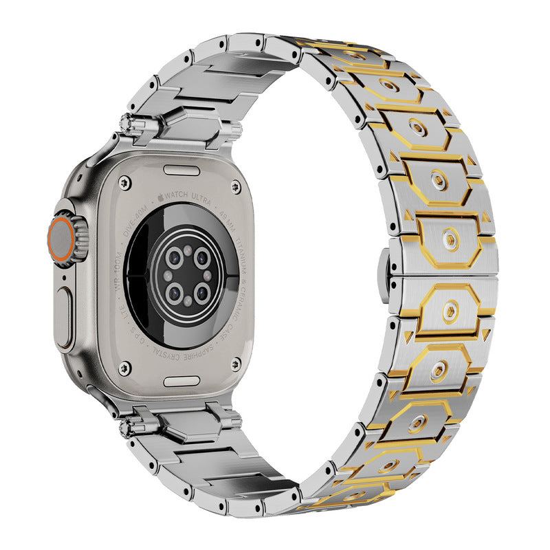 "Elegance Redefined" Luxury Titanium Stainless Steel Band For Apple Watch - Image 14