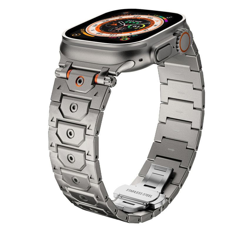 "Elegance Redefined" Luxury Titanium Stainless Steel Band For Apple Watch - Image 16