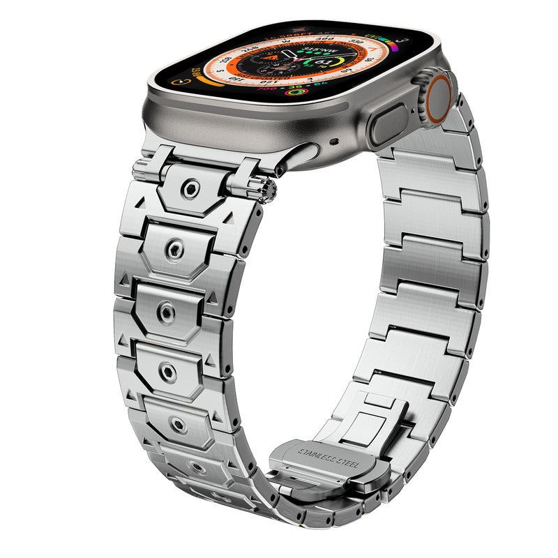 "Elegance Redefined" Luxury Titanium Stainless Steel Band For Apple Watch - Image 17