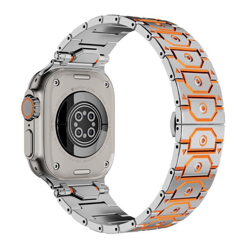 "Elegance Redefined" Luxury Titanium Stainless Steel Band For Apple Watch - Image 18