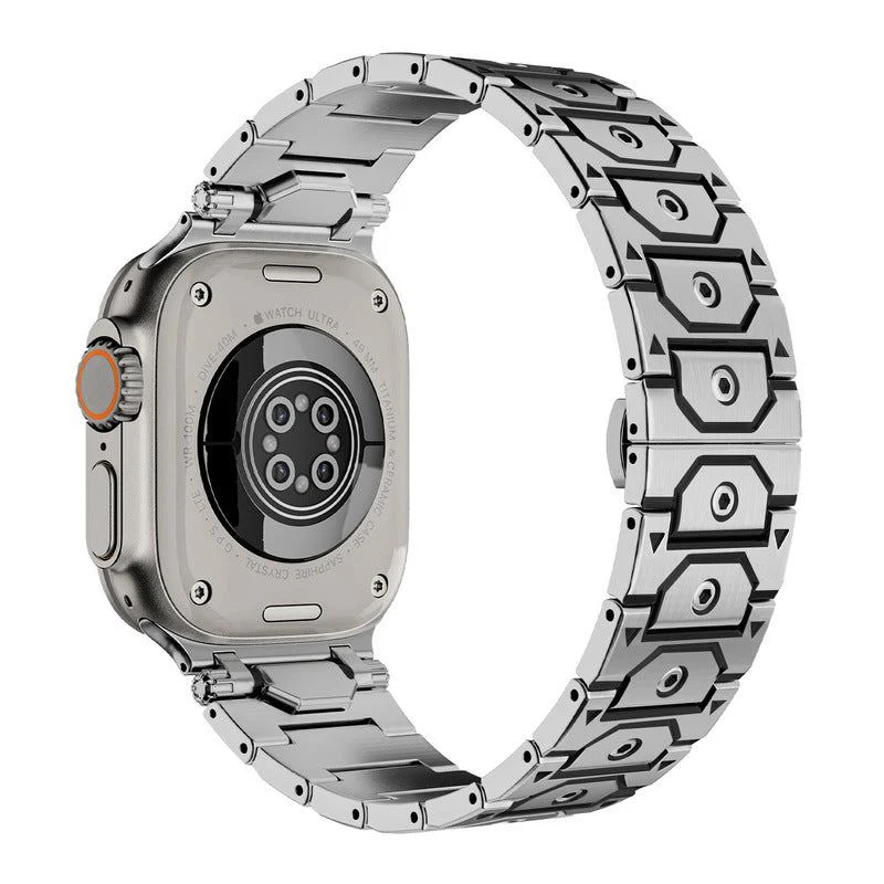 "Elegance Redefined" Luxury Titanium Stainless Steel Band For Apple Watch - Image 19